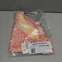 Amazon Essentials Women's Side Tab Bikini Swimsuit Bottom (X-Large, Pale Peach Micro Floral)