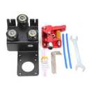 Upgrade Direct Dual Gear Extruder Support Plate Kit Easy Print Flexible Filament for Creality Ender3, CR10 3D Printer (Support Plate Kit)
