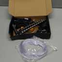 Interior Car Lights with Wireless APP & Remote Control, 9 in 1 RGB Car Ambient Lighting Kit with 4 Under Dash Lights & 5 Fiber Optic LED Strips, Sync to Music Inside Car Accessories