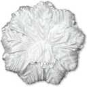 Capia Flowers Flat Carnation Capia Base for Corsages Bulk (White)