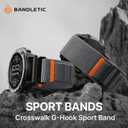 Bandletic Compatible with Garmin Fenix 8 51mm 7X 6X 5X Watch Band - 26mm Quick Fit Rugged Nylon Strap for Fenix 7X 6X Pro/5X Plus/3/3 HR/Instinct 2X Solar 3 50mm /Enduro/Quatix 7X/Tactix 8/Epix Pro 2