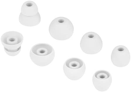 MMYQXI Silicone Replacement Earbud Tips Ear Tips Compatible with Powerbeats Pro Beats Wireless Earphone Headphones Eartips Earbud Rubber Tips, 4 Pairs