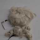 Karlery Judge Colonial Wig - Long Wave Beige Wig for Washington Halloween Costume