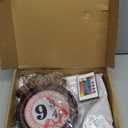 9 Platform Hanging Night Light Platform 9 3/4 Sign- Remote Control Hanging Wall Lamp Halloween Decorations Holiday Magic Lamp Gift for Movie FansRed