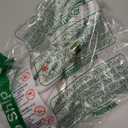 FIRMERST 1875W 15A Extension Cord 2 Feet 14/3 Flat Plug White, Pack of 2