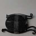 Patio Side Table, Weather Resistant Metal Side Table, Small Round Outdoor End Table Accent Side Table for Patio Yard Porch Balcony Garden Bedside Plant Stand Indoor Outdoor (H 10Inch) (Pack of 2)