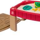 Step2 Naturally Playful Sand Table, Kids Sand Activity Sensory Table, 5 Piece Accessory Kit, Toddler Summer Outdoor Toys, 2+ Years Old, Medium