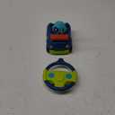 Remote Control Car for Toddlers, Kids Remote with 2 Big Buttons Fast RC Vehicle with Fun Sounds 2+ Years Riding Racers Woofer