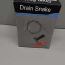 33 Ft Drain Snake Auger, Heavy Duty Plumbing Snake for Sink, Tub, and Shower, Clog Remover Drain Cleaner Tool with Gloves