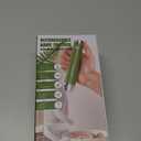 Maestri House Rechargeable Milk Frother with Stand, LunaFro Handheld Electric Foam Maker Waterproof Detachable Stainless Steel Whisk Drink Mixer Foamer for Lattes, Cappuccino (Black)