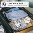 BEAUTURAL Mini Travel Steam Iron for Clothes with Dual Voltage, Temperature Control, Non-Stick Soleplate and Cord Storage, Ideal for Sewing, Quilting and Handcraft, 5.5"L x 3.1"W