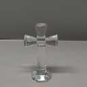 Modern Cross Decor 53.3 inches - Caring Sympathy Gift or Memorial Gifts - Wonderful Addition to Your Christian Dcor - Crystal Cross in Gift Box Plane Cross