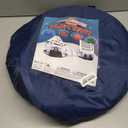 JOYIN White Rocket Ship Pop up Play Tent with Tunnel and Playhouse Kids Indoor Outdoor Spaceship Tent Set