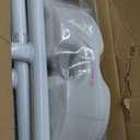 Raised Toilet Seat with Handles for Elderly - Toilet Seat Risers for Seniors with Adjustable Padded Arms - Elevated Toilet Safety Seat for Standard or Elongated Commode