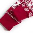 Demifill Boys And Girls Halloween Pajamas Sets Christmas Pjs Holiday Sleepwear Children Clothes (24 Months, Red/Love Reindeer)