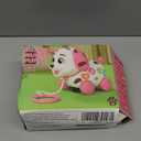 3-in-1 Musical Puppy Toys for 1 Year Old Girl Gift, Educational Baby Toy 6-12-18 Month, 1st Birthday Gift for 1 Year Old Girl Boy, First Bilingual Present for 7 8 9 10 Month Infant (Pink)