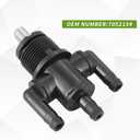 KIPA 3-Way Gas Fuel shut-off Petcock Valve Switch 7052154 for Polaris Xplorer 300 400 Scrambler 400 Magnum 500 Trail Boss 325