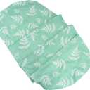 Portable Elastic Table Cover for Outdoor Picnic and Camping Oilproof Easy to Clean Fitted Protector Leaf Design