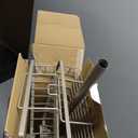 Zenna Home Tension Pole Shower Caddy, Corner Shower Storage System with 4 Adjustable Baskets, Bathroom Organization Solution, 60 to 108 Inch, Satin Nickel