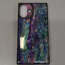 Cocomii - Rectangle Case Compatible with iPhone 12 Pro Max - Compatible with MagSafe, Abalone Shell, Pearlescent Seashell, Glossy, Magnetic Phone Case for iPhone 12 Pro Max 6.7 inch, Blue/Purple