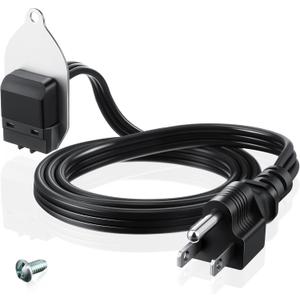 Enhon 3 Feet Garbage Disposal Power Cord Compatible with InSinkErator EZ Connect Power and Advanced Series Continuous Feed Food Waste Disposer Models, Easy to Install (Black)