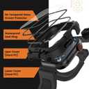 Goton 3 in 1 Waterproof Case with Band for Apple Watch with Built-in Tempered Glass Screen Protector 40mm, 360 Shockproof Bumper Face Cover with Band for Apple Watch SE 3/SE 2/SE, Series 6/5/4, 40mm