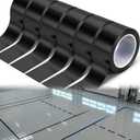 Pangda 2 Rolls 2" x 33 Yards Black Floor Marking Tape and Dance Splicing Tape Warning Safety Durable Non-Abrasive for Social Distancing, Gyms Athletics Restaurant Equipment and More