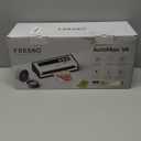 FRESKO Vacuum Sealer Machine with Automatic Bag Detection, 0.2-inch widened heating strip, Compact Food Sealer, Easy to Use, Starter Kit (Silver)