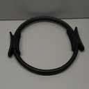 ProBody Pilates Fitness Circle  14 Inch Pilates Ring for Focusing on Toning Inner Thighs, Arms, and Core (Black)