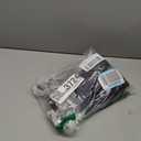 Human Braiding Hair Mix Synthetic Boho Hair for Braiding, 18 Inch Deep Wave Bulk for Boho Braids 2 Pcs Curly Bohemian Wet and Wavy Braiding Hair(1B, 18 Inch-2pcs)