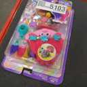 Polly Pocket Trolls Compact Playset with 2 Micro Dolls &13 Accessories, Poppy Exterior with Soft Hair, Collectible Toy Includes Poppy & Branch