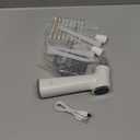 Upgraded Electric Tonsil Stone Remover  High-Precision & Painless Cleaning, Food-Grade Material, 6 Suction Levels | Tonsil Stone Removal Kit with LED Light, Oral Protection & 11 Attachments