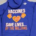 Vaccines Save Lives By the Millions Pullover Hoodie S