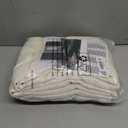 LAMIT Linen Semi Sheer Curtains 96 inch Length 2 Panels Set, Cream Ivory Light Filtering Panels Back Tab and Rod Pocket Floor to Ceiling Curtains for Bedroom/Living Room, Natural, 52 x 96 Inch