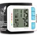 Homedics 700 Series Wrist Cuff Blood Pressure Monitor for Home Use, One-Touch Operation, Accurate Results, 2 Users, with Bluetooth Wireless Technology to The Homedics Health App (Smart)