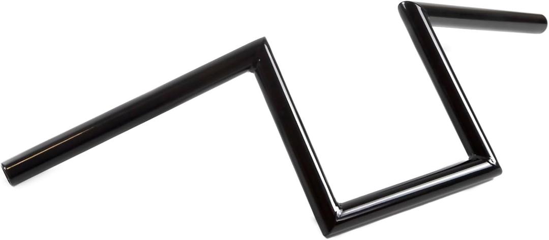 Motorcycle Handlebar 8" Rise 1 Inch Ape Hanger 25.4mm Z-Bars for Harley Sportster XL883 XL1200 Softail Dyna For Yamaha Suzuki Kawasaki Chopper Cruisers Bobber Cafe Racer custom Bike 1982-Up