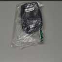 Packism Clear Fanny Pack Stadium Approved - Plus Size 35-51 inches Adjustable Strap Clear Belt Bag for Women Men Transparent Waist Bag for Concerts, Sporting Events, Black