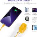 iPhone Charger Fast Charging,[MFi Certified] 2Pack 20W Type C Fast Charger Block with [10FT&6FT] USB C to Lightning Cable Compatible for iPhone 14/13/12/11 Pro Max/Xs Max/XR/X,iPad