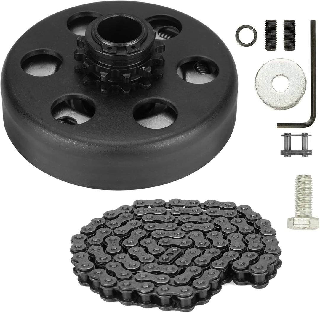 Go Kart Clutch for 2-6.5HP Engine 3/4" Bore 12T with #35 Chain Centrifugal Clutch Fit For Predator 212cc,Honda GC160 GC190 GX120,Go Kart, Minibike, Fun Kart 19.05mm