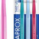 Curaprox CS 5460 Ultra-Soft Toothbrush for Sensitive Teeth & Gums | Gentle Plaque Removal | 1-Pack |Random Colour
