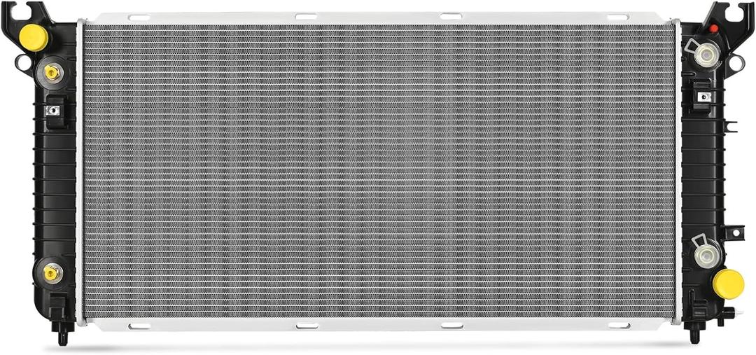 YITAMOTOR Radiator Compatible with 2015-2017 Chevrolet Silverado 1500 2016-2019 Suburban 3500 HD 2018 Tahoe 2015 GMC Sierra 1500 2016 Yukon XL 15-20 Cadillac Escalade ESV 5.3L 6.2L OE Style Radiator
