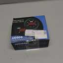 Exhaust Gas Temperature EGT Gauge Kit 21/16in 52mm Ultra Thin 01800 Red LED with Sensor and Dashboard Pod