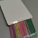 TecUnite 60 Pcs HB Pencils #2 Unsharpened Wood Cased Pencils with Eraser Hexagonal Pencil Cute Graphite No 2 Pen for Adults Gifts Exam School Office Sketching Learning (Glitter Series)