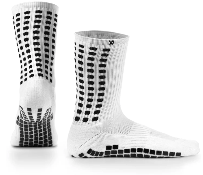 Lux Dual Grip Socks - Soccer Grip Socks for Men and Women. GripArray Performance & Comfort