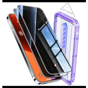 Pack Of 2 Opxyl Unbreakable 9H+ Glass for iPhone 15 Pro Max Screen Protector [Military Grade Shatterproof][Full Coverage Protection] HD Screen Protector 15 Pro Max Longest Durable Tempered Glass, 2 Packs