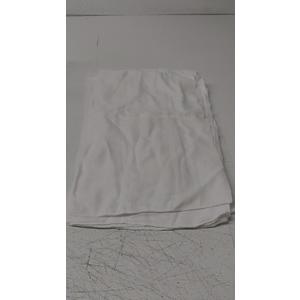 10 Pcs White Cotton Fabrics 