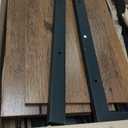 VASAGLE Ladder Shelf, 4-Tier Bookshelf, Storage Rack, Bookcase with Steel Frame, for Living Room, Home Office, Kitchen, Bedroom, Industrial Style, Hazelnut Brown and Ink Black ULLS044B03