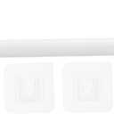 2pcs No Drill Towel Bar Rack Self Adhesive Space-Saving Brushed Nickel for Bathroom Kitchen