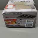 BLACK+DECKER 4-Slice Toaster, Stainless Steel, TR4900SSD