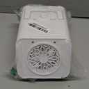 Automatic Rotating Bubble Machine 12 Holes Bubble Blower Plugin or Battery Operated Portable Bubble Maker 20000+ Big Bubbles Per Minute Bubbles for Outdoor Wedding Birthday Easter Party